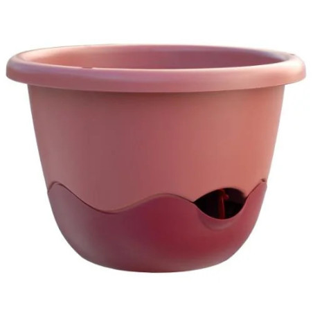 Kvetinac Mareta zaves 25cm ruz-bordo