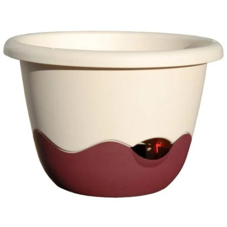 Kvetinac Mareta zaves 30cm smot.-bordo
