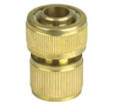 Rýchlospojka Pro, Stop, mosadzná, 3/4" 256538