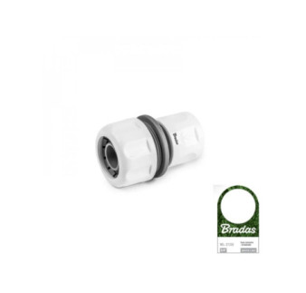 Rychlospojka WL na hadicu 3/4" biela LETAK