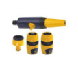 Sada spojok a dyza DY8025 l, záhradna, zavlaz. spojka 1/2", 3/4"