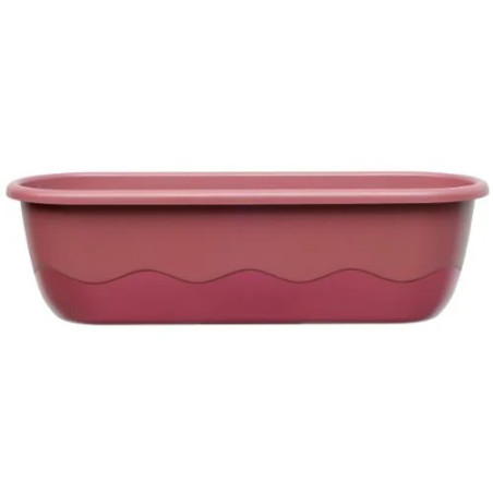 Truhlik MARETA 80cm ruzova tm.-vinova