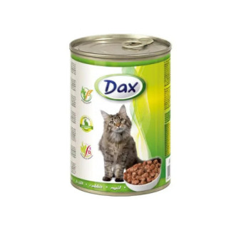 DAX konzerva 400g kralik macka