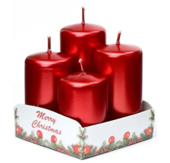 Adventne sviecky 40/4 320g metal.cerve