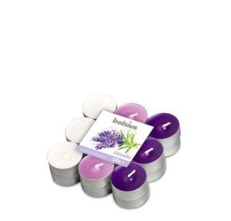 Cajove sviecky vonave 18ks lavender