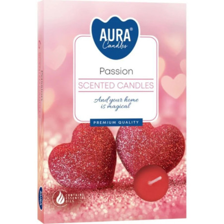 Cajove sviecky vonave/6 passion
