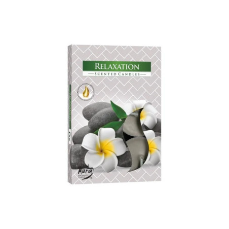 Cajove sviecky vonave/6 relax