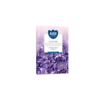 Cajove sviecky vonave/6ks levandula /nova/