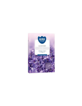 Cajove sviecky vonave/6ks levandula /nova/