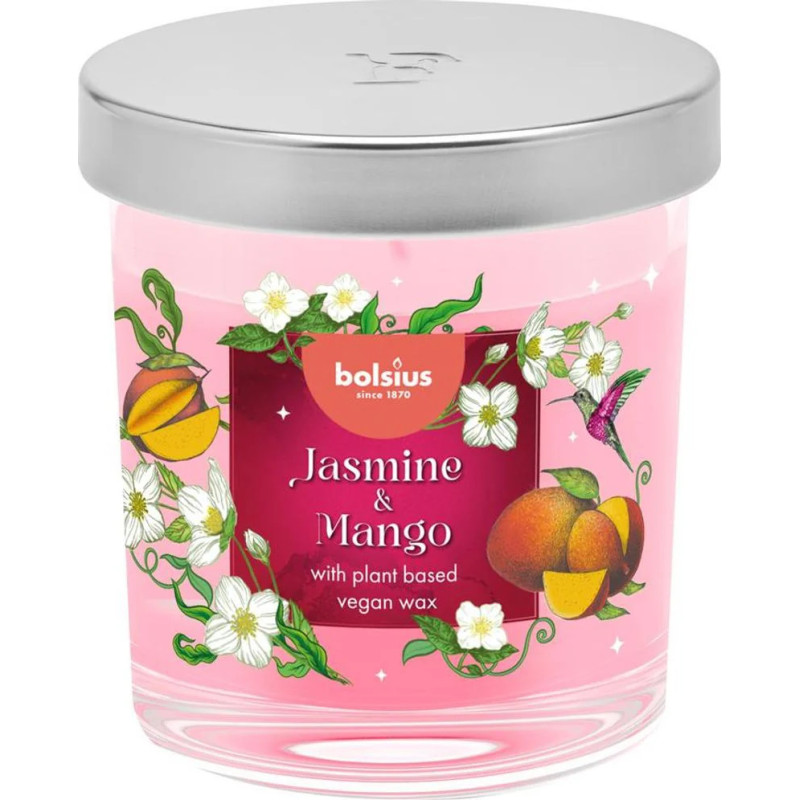 Sviečka 80/72 v skle Jasmín a Mango 25ho
