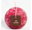 Sviečka guľa o60 red currant