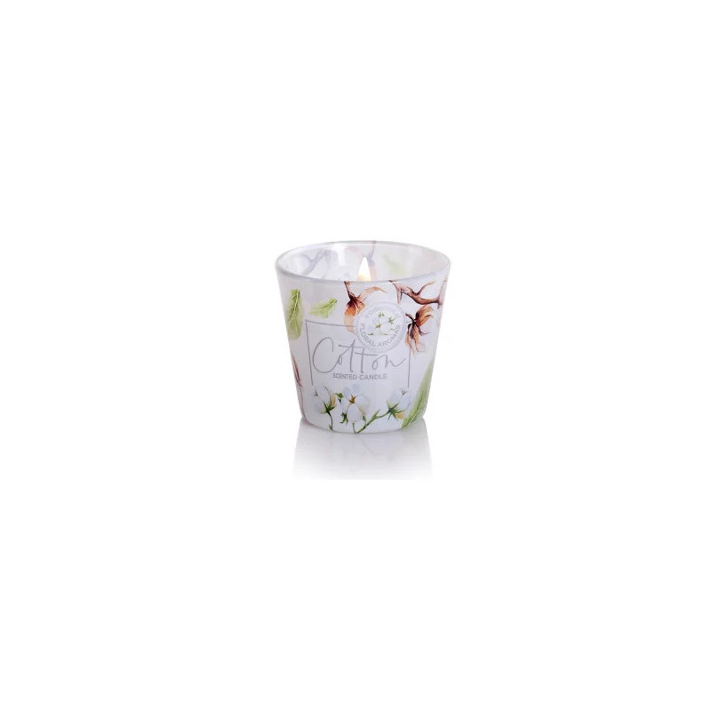 Sviečka sklo pohar Cotton 115 g