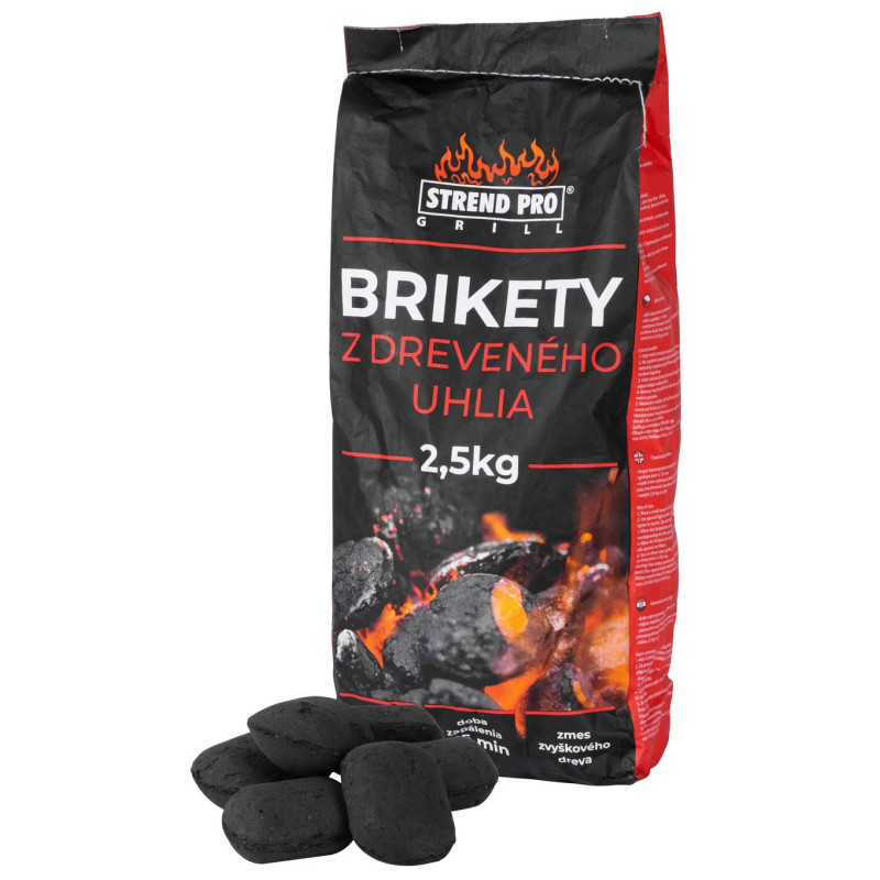 Brikety Pro Grill 2,5 kg, na grilovanie Brikety Pro Grill 2,5 kg, na grilovanie