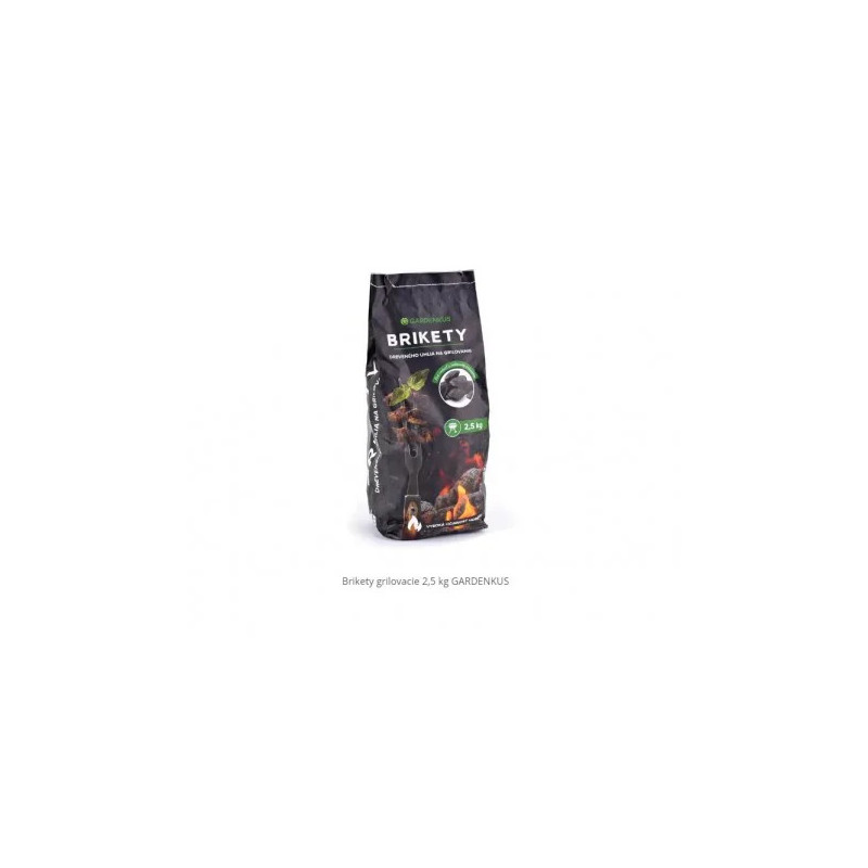 Grilovacie brikety 2,5 kg, Gardenka Grilovacie brikety 2,5 kg, Gardenka
