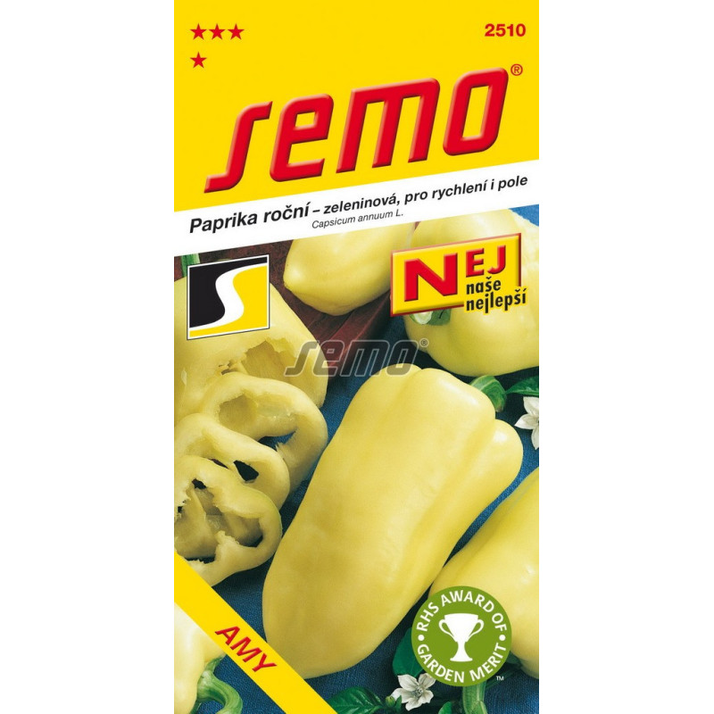 Paprika zeleninová Amy
