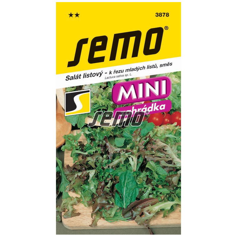 Šalát zmes k rezu mladých listov mini