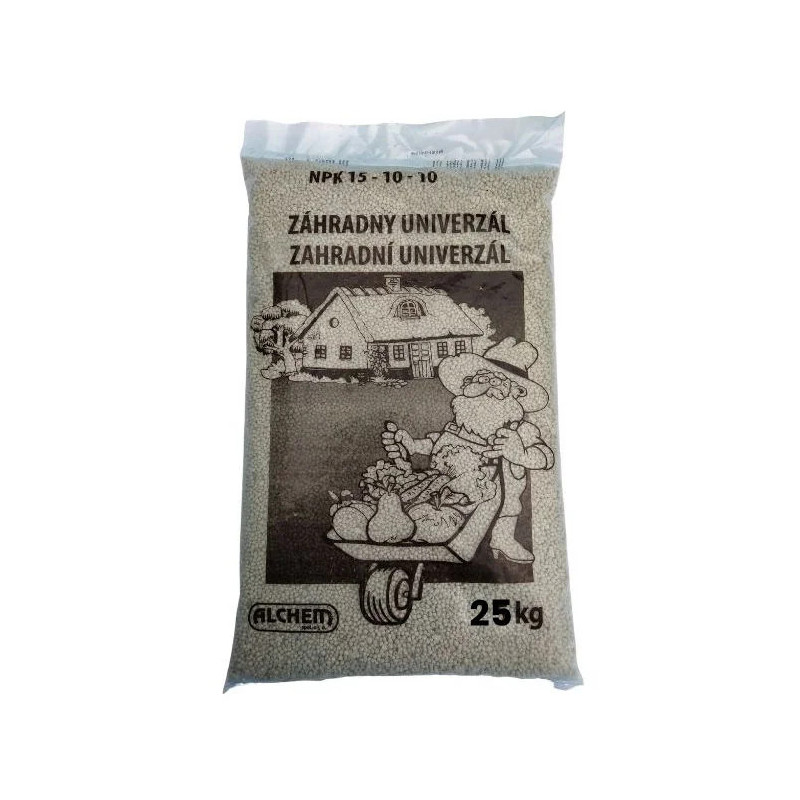 Hnojivo NPK 15-10-10, 25 kg