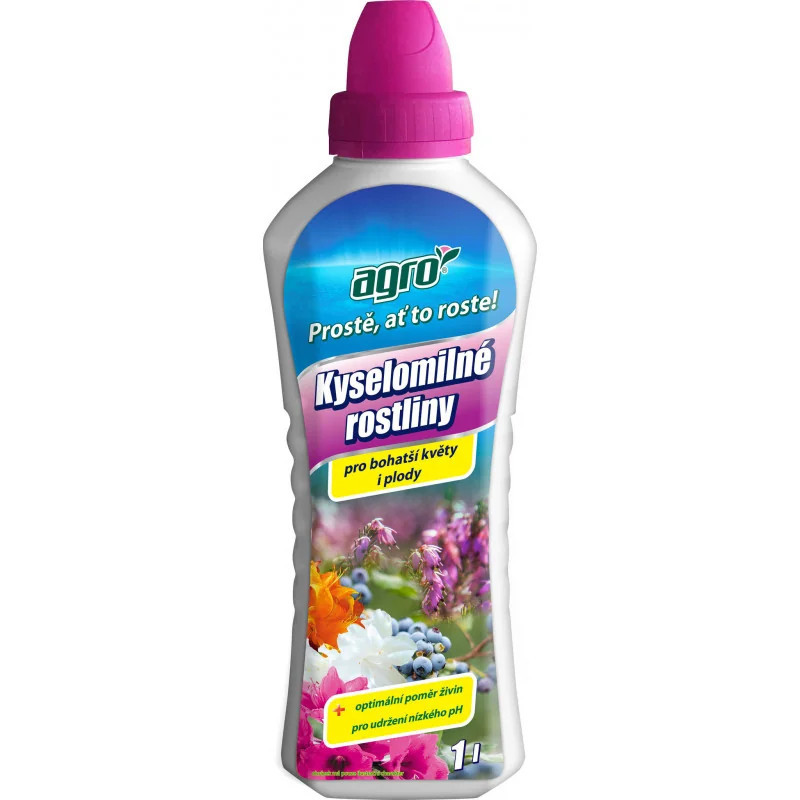 Hnojivo azalky a rododendróny (okysľujúce) Agro CS 1 l Hnojivo azalky a rododendróny (okysľujúce) Agro CS 1 l