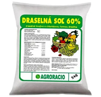 Draselna sol 5kg 60% 1526 Agraria