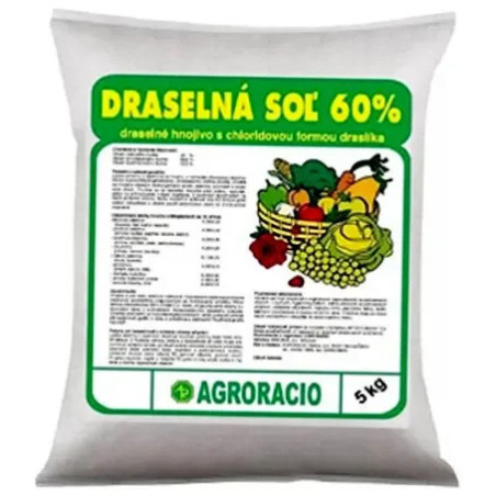 Draselna sol 5kg 60% 1526 Agraria