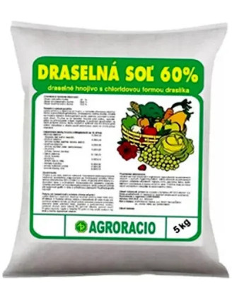 Draselna sol 5kg 60% 1526 Agraria