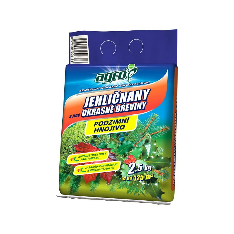Hnojivo na ihličnany 2,5 kg (jesenné) Agro CS