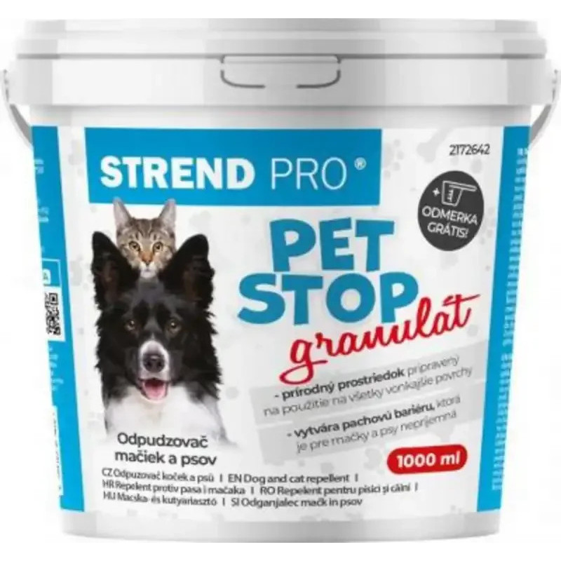 Odpudzovač Pro PET Stop, granulát, 1000 ml