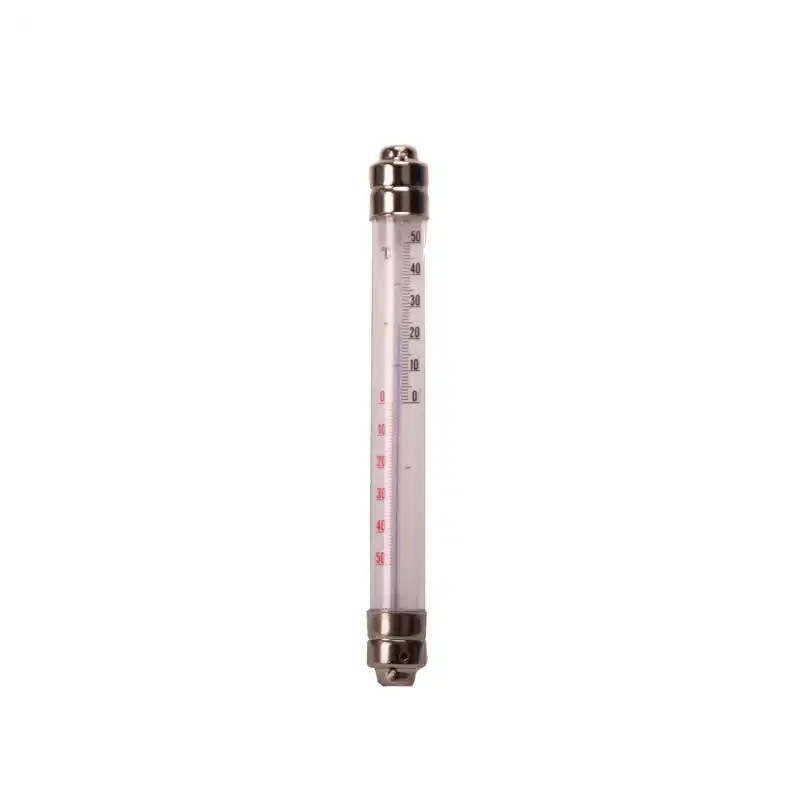 Teplomer okenný vonkajší, chrómový, 20 cm, trubicový 14145000