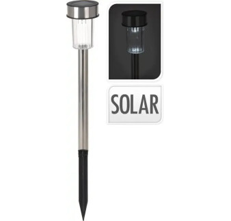 Lampa solarna nerez 36