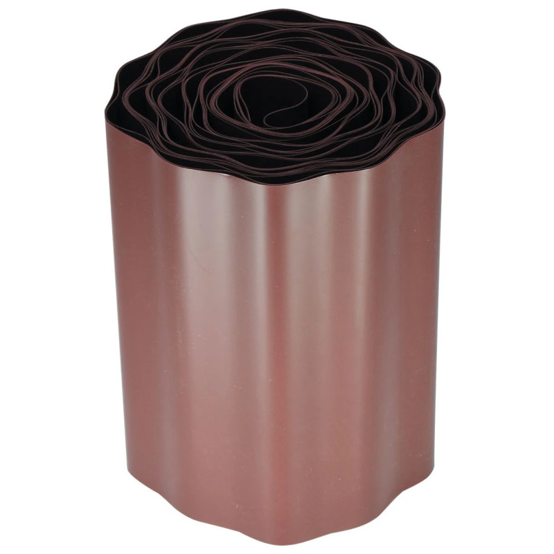 Okraj trávnika 20 cm x 9 m hnedý 2210954