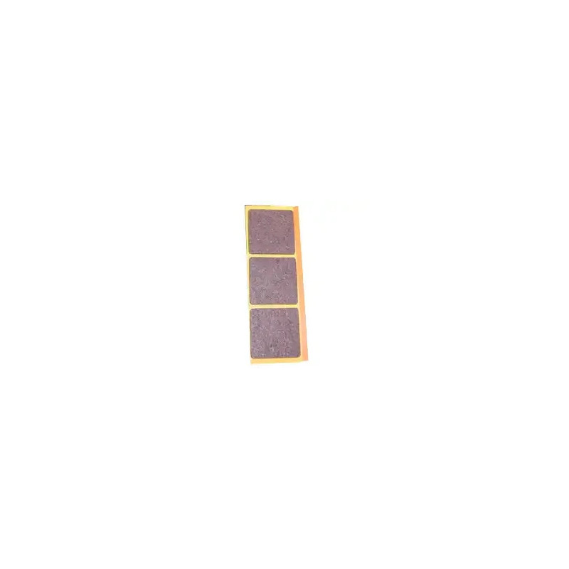 Podložka plst. 35 × 35 mm hnedá