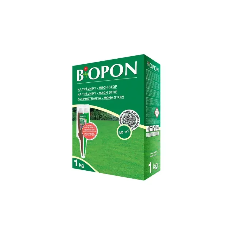 Biopon trávnik proti machu 1 kg Biopon trávnik proti machu 1 kg