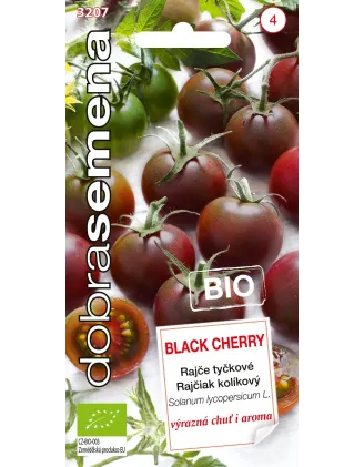 Rajčiak kokteilový cherry Black Cherry BIO, 10s