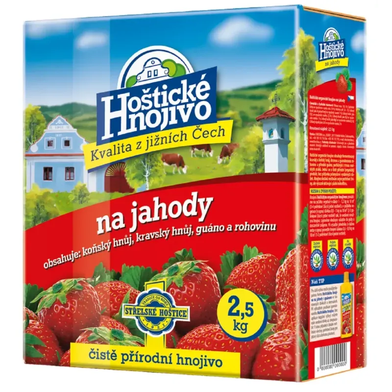 Hoštické hnojivo na jahody 2,5 kg Hoštické hnojivo na jahody 2,5 kg