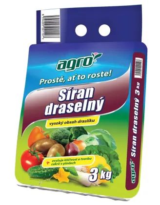 Síran draselný 3 kg AgroCS