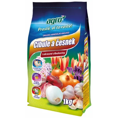 Hnojivo cibuľa a cesnak 1 kg Agro