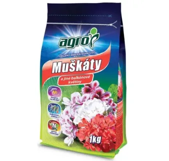 Hnojivo pelargónia 1 kg AgroCs