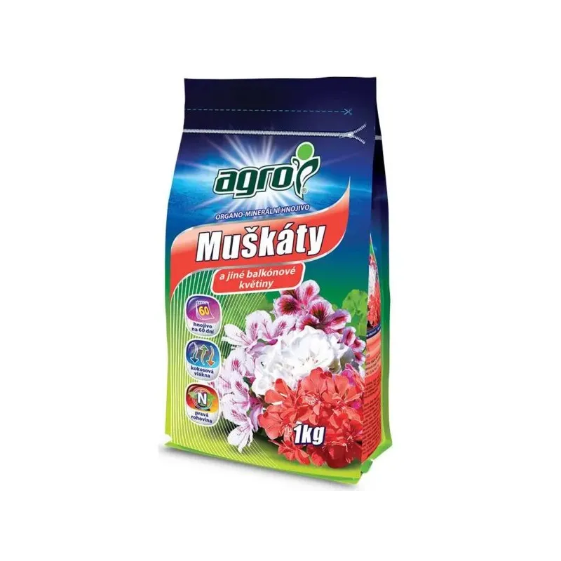 Hnojivo pelargónia 1 kg AgroCs