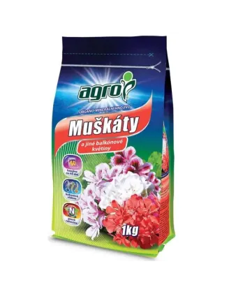 Hnojivo pelargónia 1 kg AgroCs