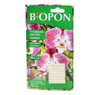 Tyčinkové hnojivo 10 ks orchidea Biopon
