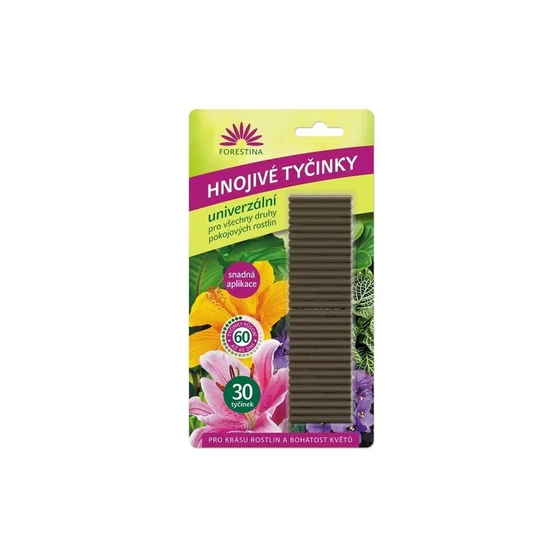 Tyčinkové hnojivo 40 g univerzál Forest Tyčinkové hnojivo 40 g univerzál Forest