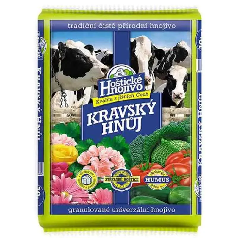 Hnoj kravský 10 kg Hoštice Hnoj kravský 10 kg Hoštice