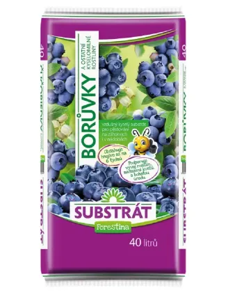 Substrát borievky, čučoriedky 40 l Forestina