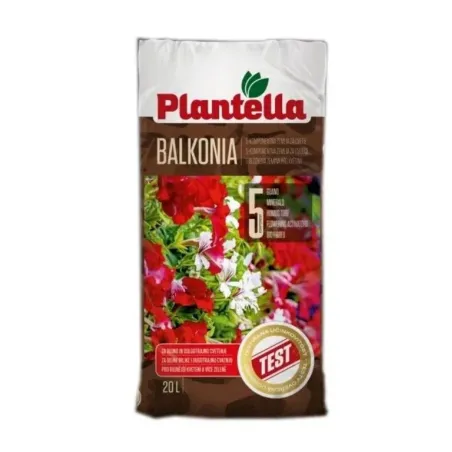 Substrát balkonia 20 l s guánom Plantella