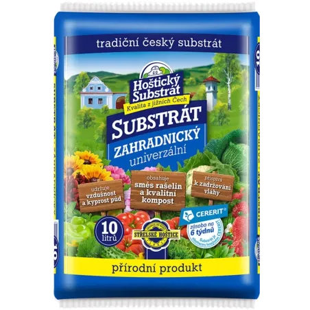 Záhradnícky substrát univerzálny 10 l Hoštický