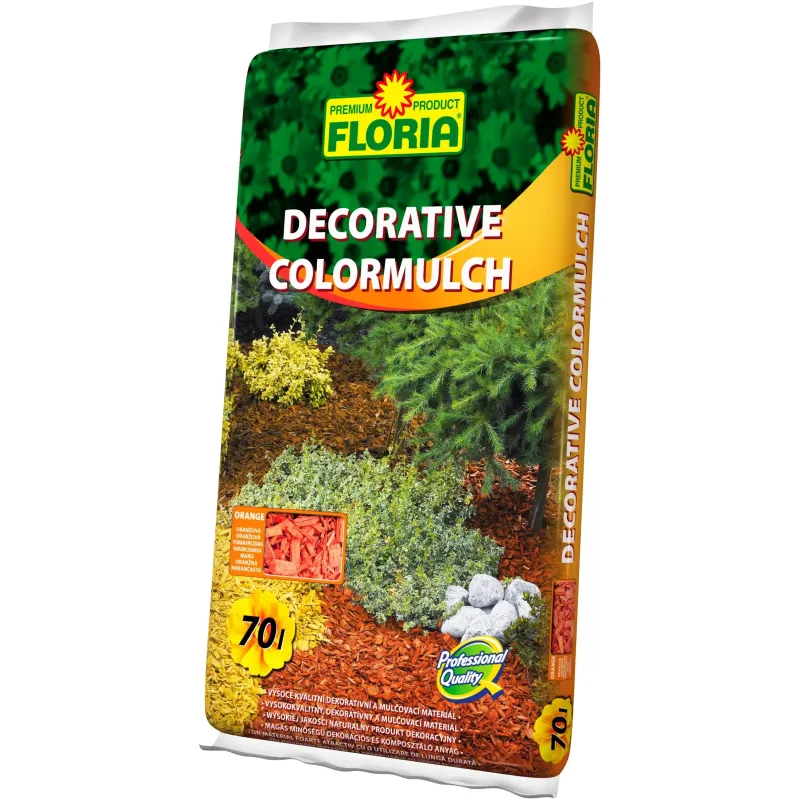 Mulčovacia kôra 70 l oranžová Floria Mulčovacia kôra 70 l oranžová Floria