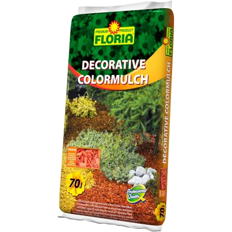 Mulčovacia kôra 70 l oranžová Floria