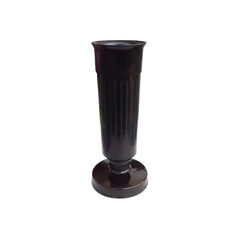 Váza na hrob so záťažou Dama 1 cierna
