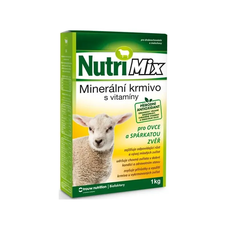 Nutrimix ovce a srstnatá zver 1 kg Nutrimix ovce a srstnatá zver 1 kg