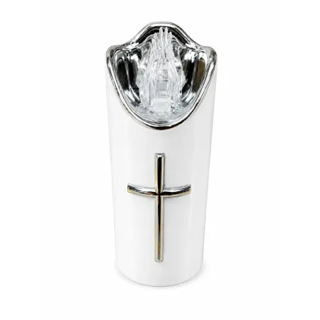 Svetelný Led Rico 12 cm a 15 cm biela, strieborná